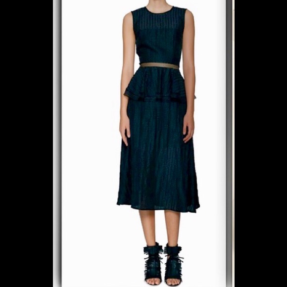 🆕Designers Remix Black Peplum Dress👗 - Picture 1 of 8